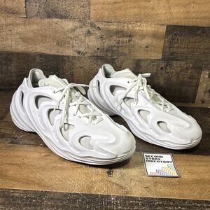 Adidas adiFOM Q Casual Lifestyle Sneakers Mens Size 12 Shoes HP6584 White Gray